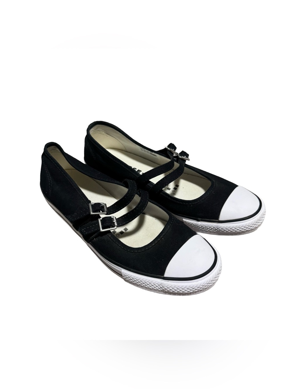 Converse Chuck Taylor All Star Dainty Mary Jane Shoe Women's 9 Black Sneaker - Picture 2 of 7